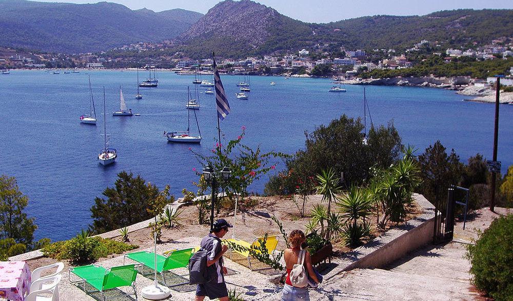 Kavos Bay Seafront Hotel Agía Marína Instalações foto